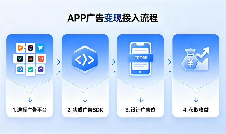 app想变现怎么在app上加入广告?