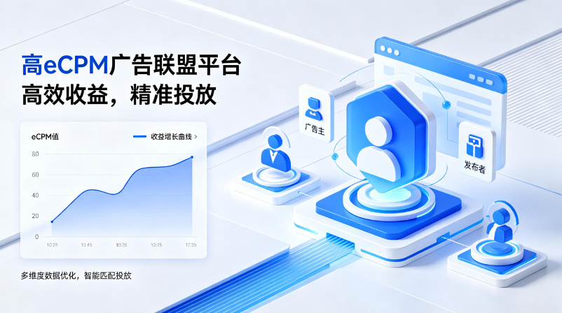 高eCPM广告联盟平台有哪些?