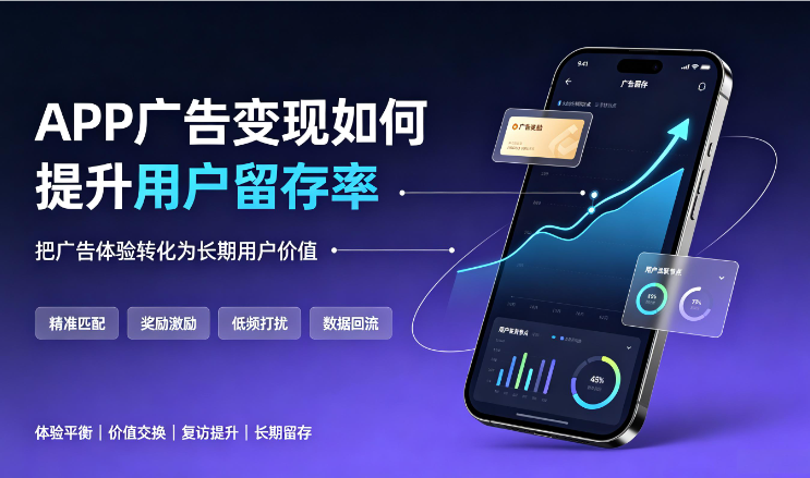 APP广告变现如何提升用户留存率?
