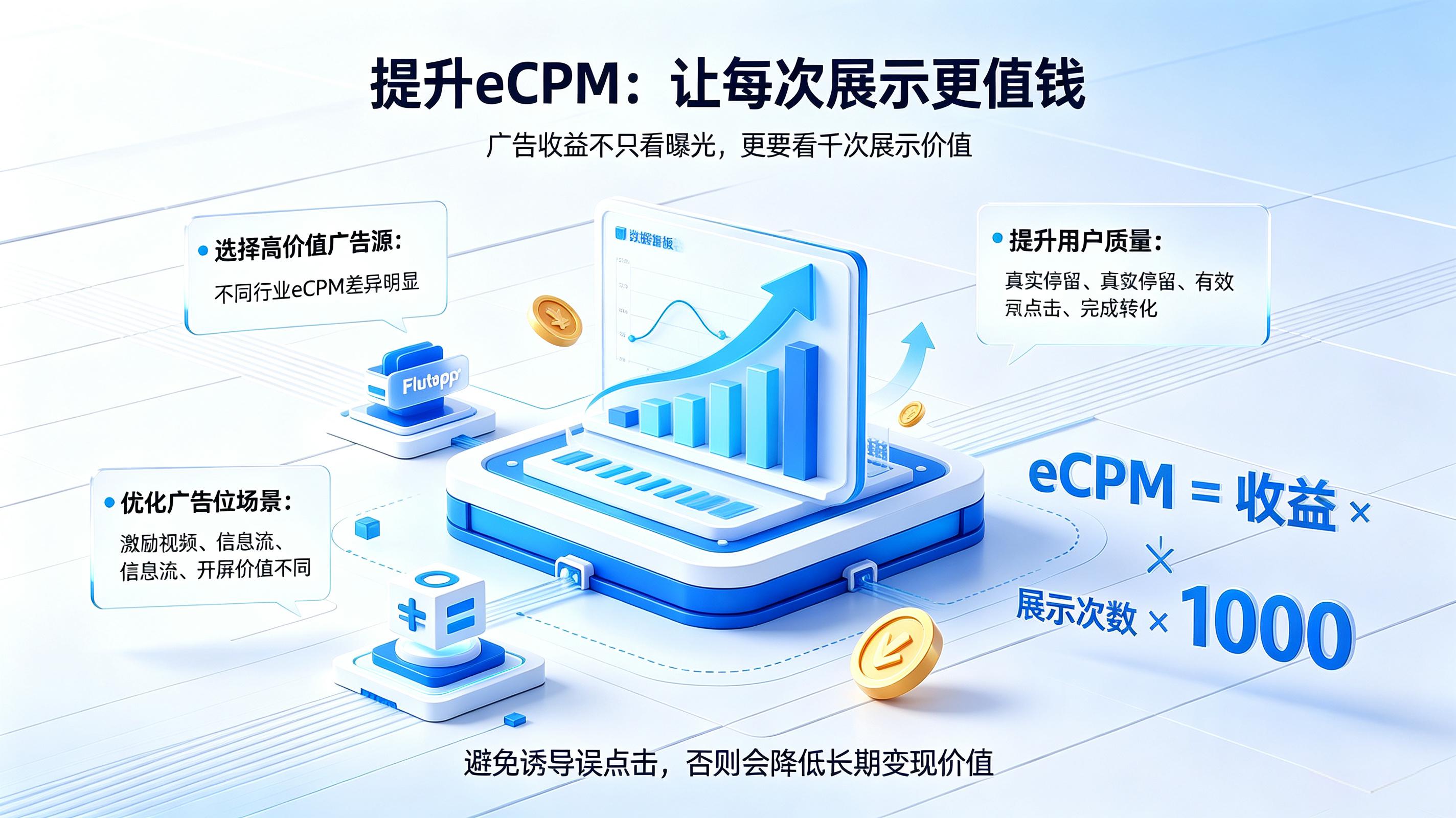 APP广告变现想提升广告收益需要注意哪些数据?