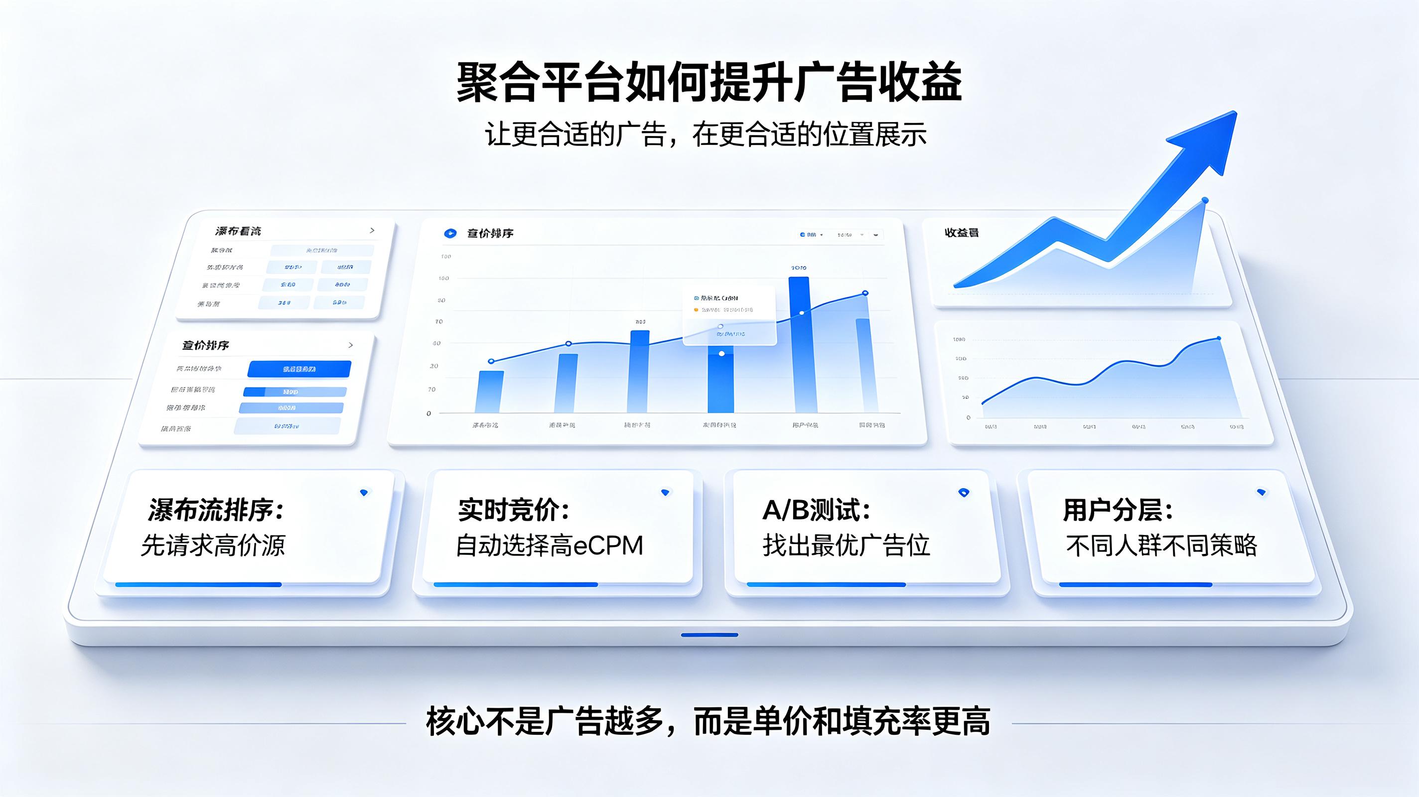 聚合广告平台是如何提升APP广告收益的?
