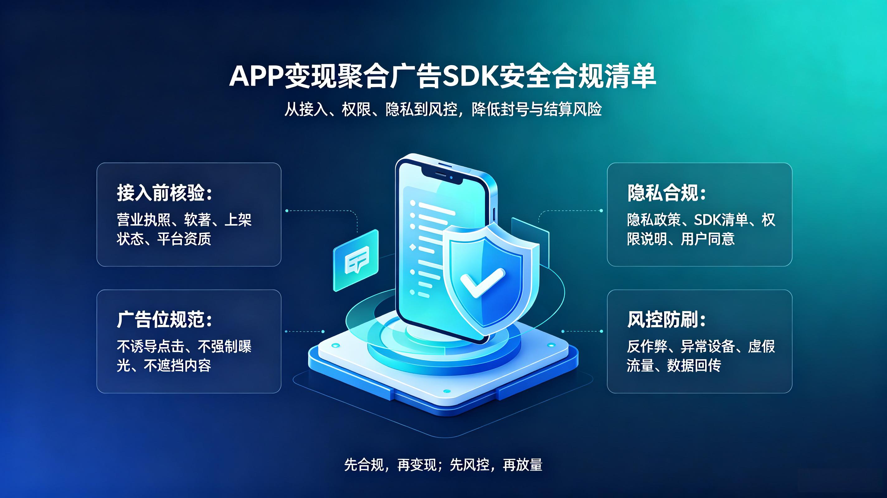 APP变现对接聚合广告SDK如何确保SDK安全合规?